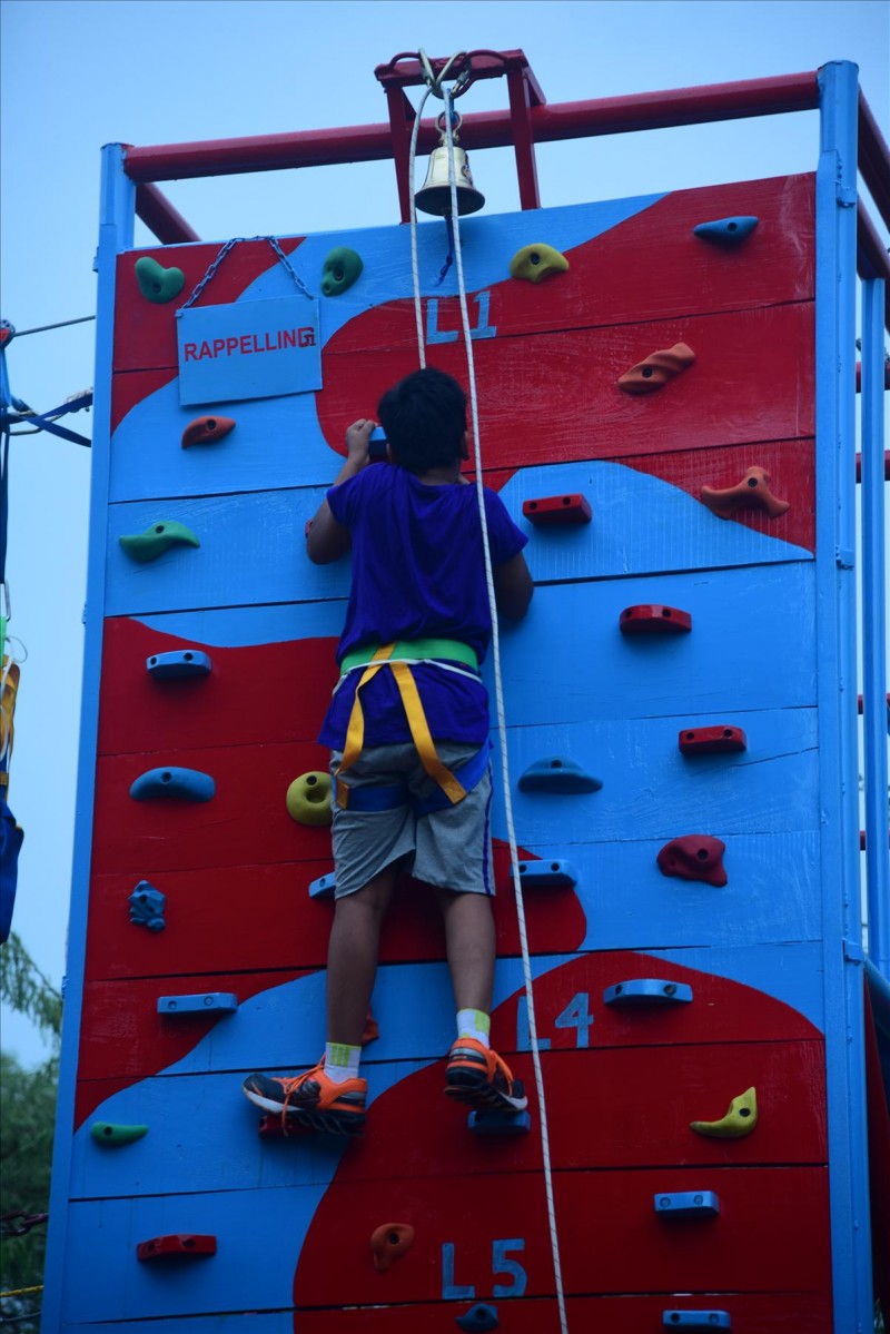 Wall Climbing and Rappeling