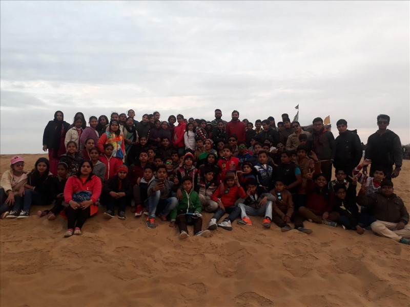 Students Group at Dunes